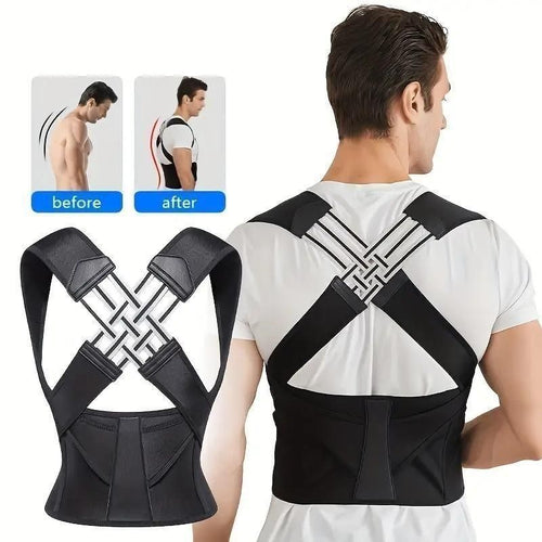 Adjustable Back Posture Corrector Relieve Pain Belt Women Men